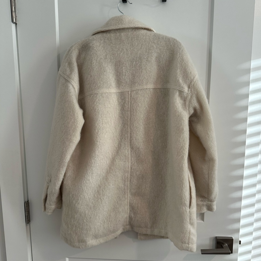 Oversized Wool Shacket Jacket - Picture 4 of 4